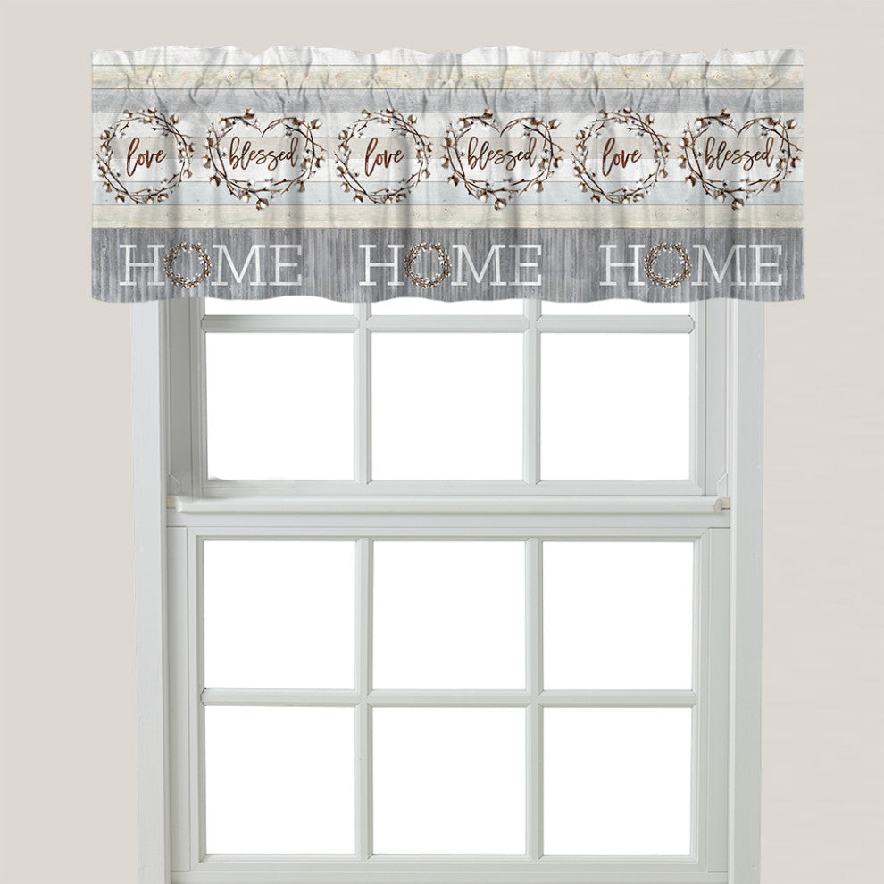 Loving Home Window Valance