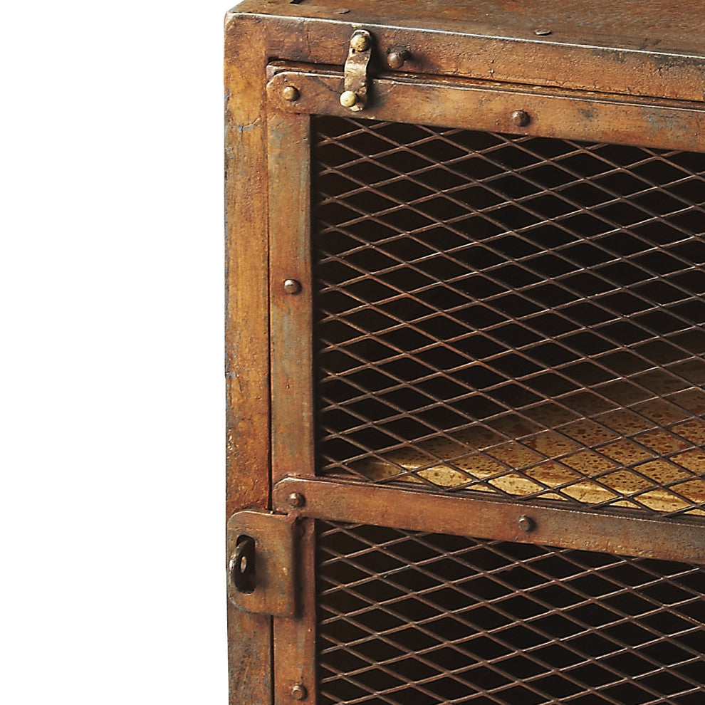 Lucas Industrial Chic End Table