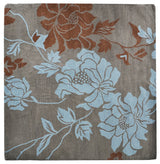 HAND TUFTED WOOL ECO-FRIENDLY AREA RUGS - Square,Gray Blue,Floral