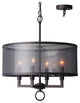 Jamison 4-Light Pendant Chandelier, Metallic Bronze