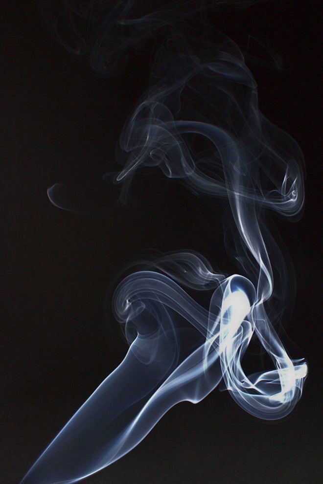 "Steel Smoked and Grey" Fine Art Giant Canvas Print, 48"x72"