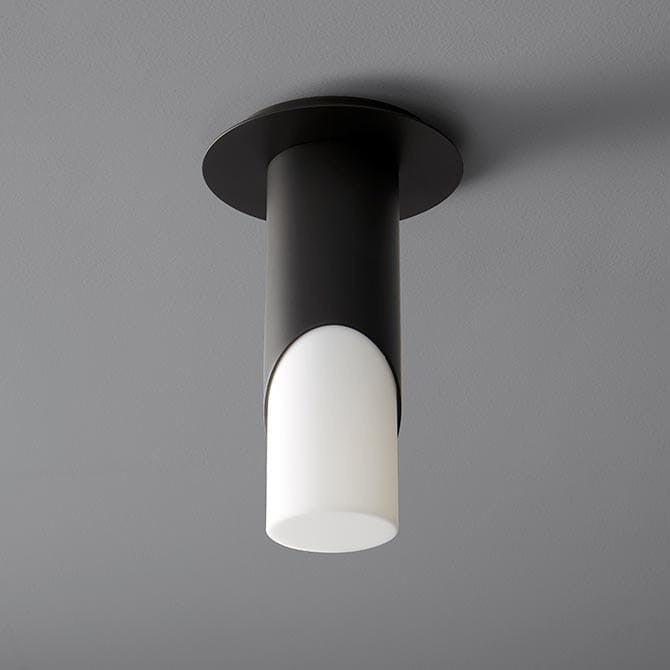Ellipse Ceiling Light in Black