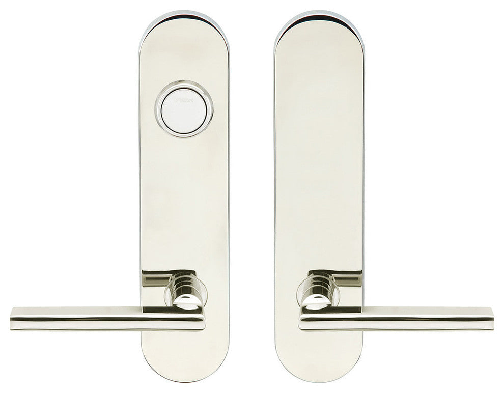 Sunrise Lever, Tubular Dummy Entry With Dummy Cylinder, Right Hand