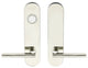 Sunrise Lever, Tubular Dummy Entry With Dummy Cylinder, Right Hand