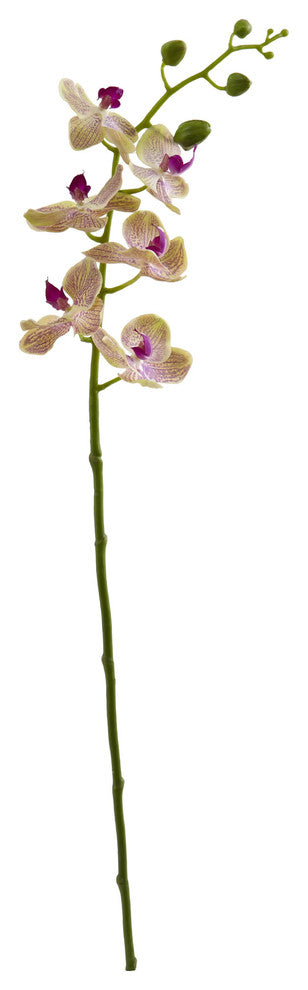 29" Phalaenopsis Orchid Artificial Flower, Set of 4