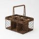 Abaca 6-Section Caddy
