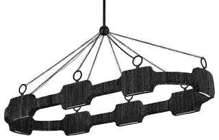 Hinkley Raffi Large Led Linear, Carbon Black