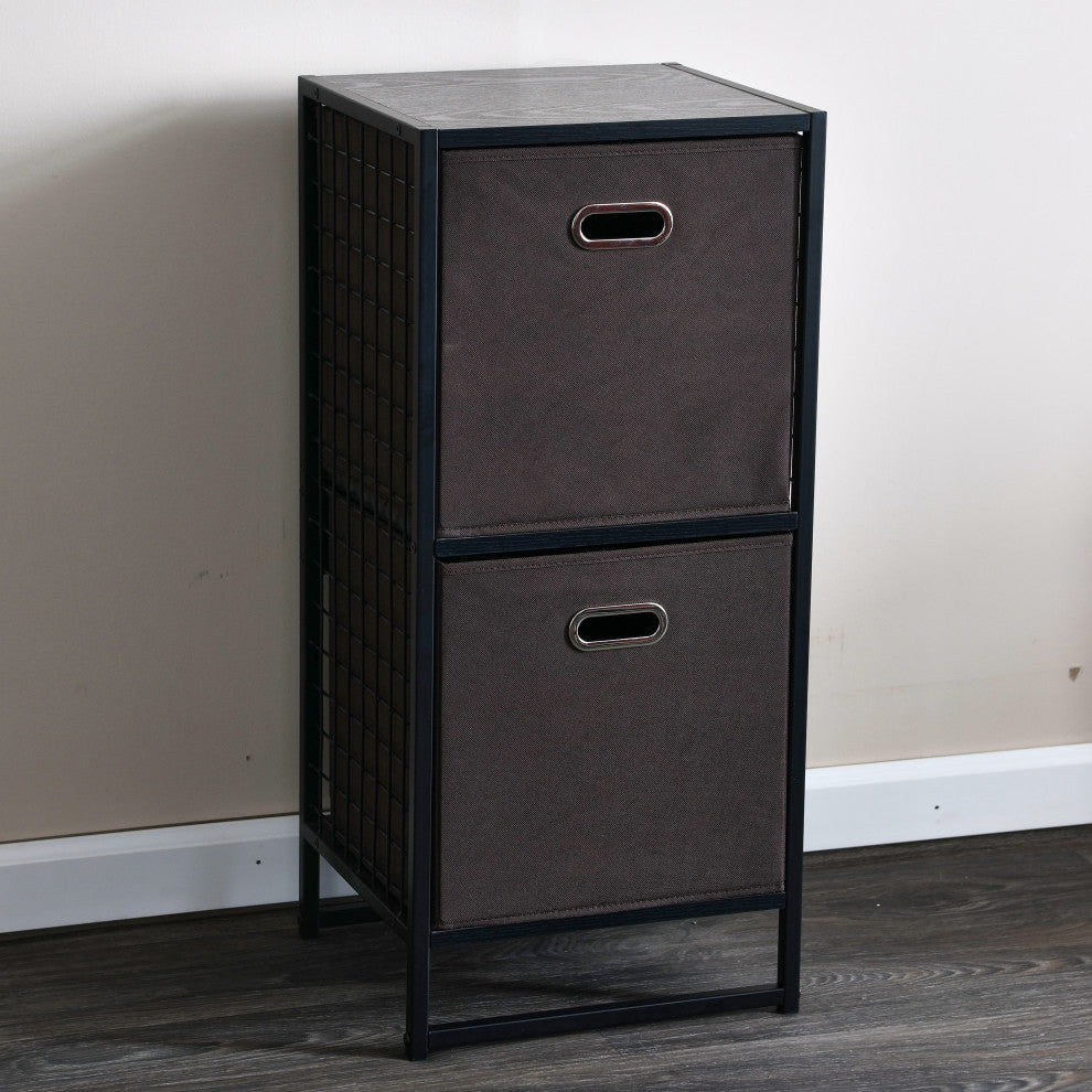 Fabric Storage Bins 2 Piece Set