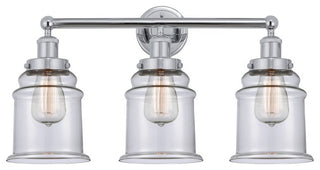 Innovations 616-3W-PC-G182 Canton 3 Light Bath Vanity Light, Polished Chrome