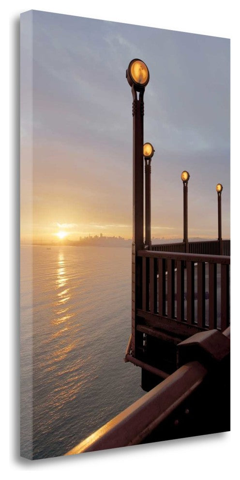 "Golden Gate Bridge - 47" By Alan Blaustein, Giclee Print on Gallery Wrap Canvas