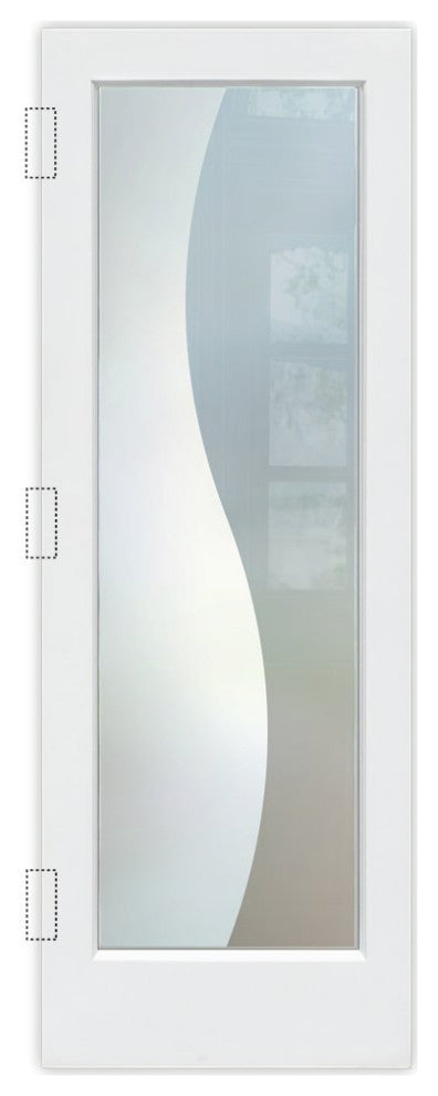 Interior Prehung Door or Interior Slab Door - Divise - Primed - 24" x 96" -...