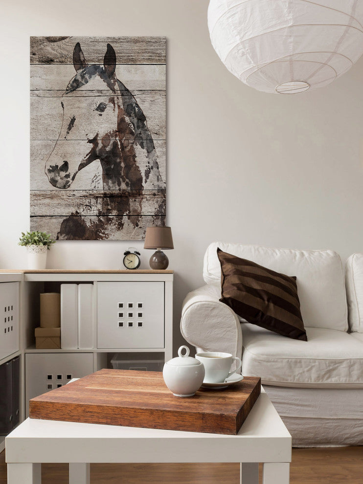 "Picolino Horse" by Irena Orlov Painting Print Wrapped Canvas, 24x36