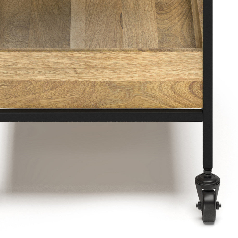 Full product shot on white background focusing on lower shelf (alternate_white_full).