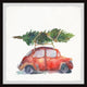 "Starting the Holidays" Framed Painting Print, 24x24