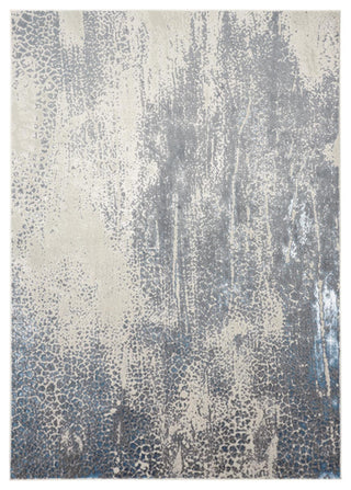 Aurelian R3401 Modern/Casual Rug, Gray/Blue, 3'11"x6'