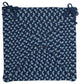 Colonial Mills Chair Pad Montego Blue Burst Chair Pad