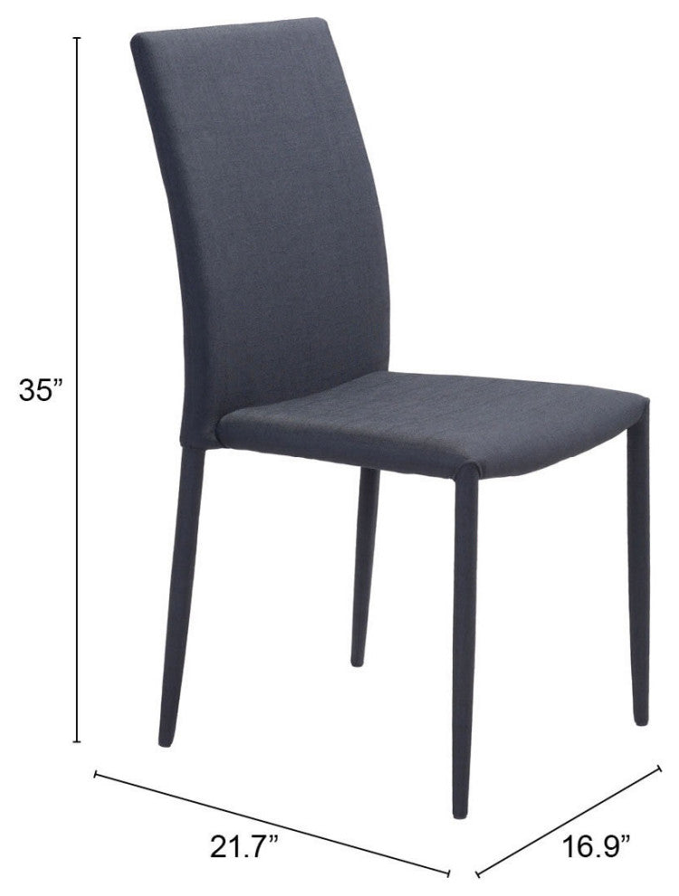 Confidence Dining Chair (Set of 4) Black