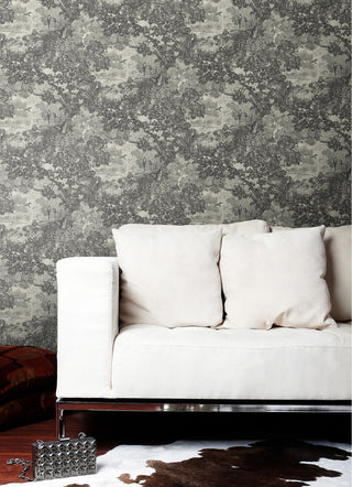 Jungle Toile Peel & Stick Wallpaper