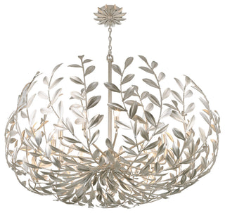 Crystorama Lighting Group 569 Broche 12 Light 42"W Chandelier - Antique Gold