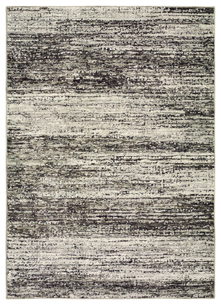 Aegina Shadows Ash/Charcoal Area Rug, 5'3"x7'3"