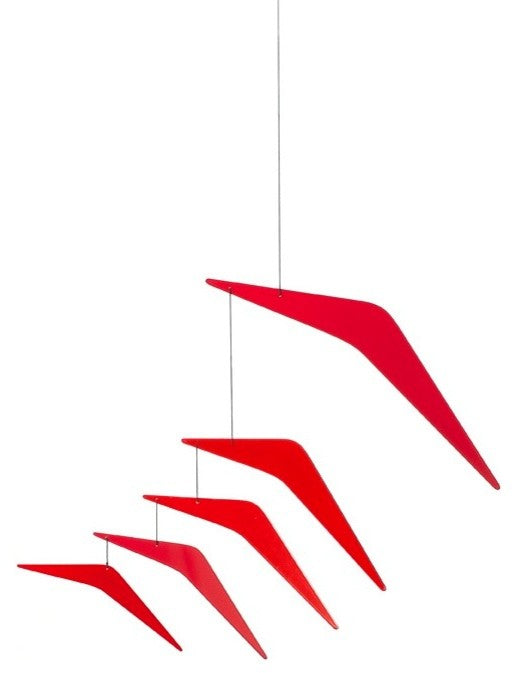 Vectored Array Mobile - Red