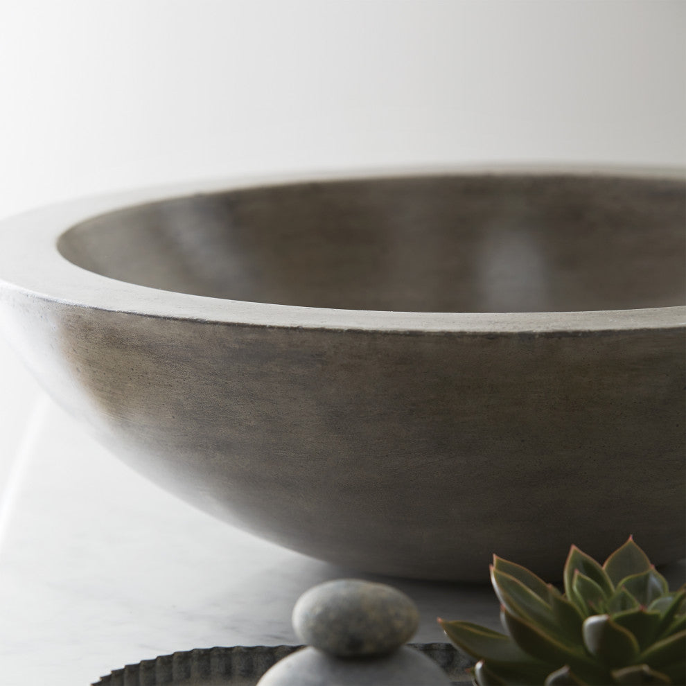 Morro Bathroom Sink, Ash