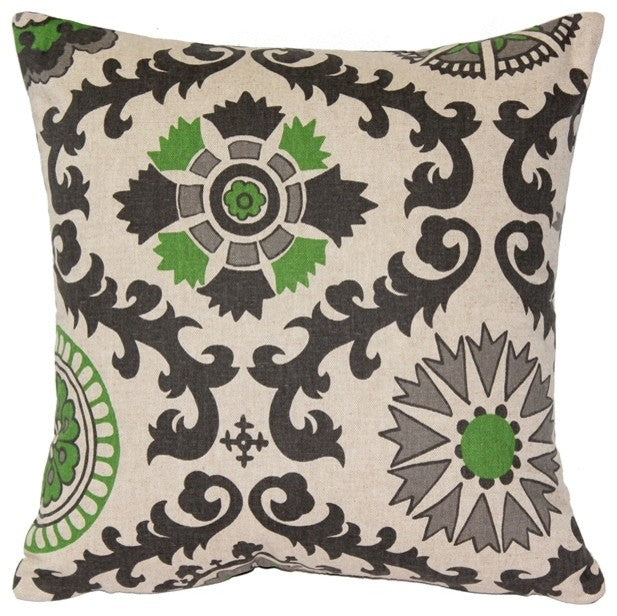 Irish Green Throw Pillow, 16x16