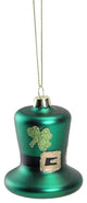 3" Luck of the Irish Green and Gold Leprechaun Hat Christmas Ornament