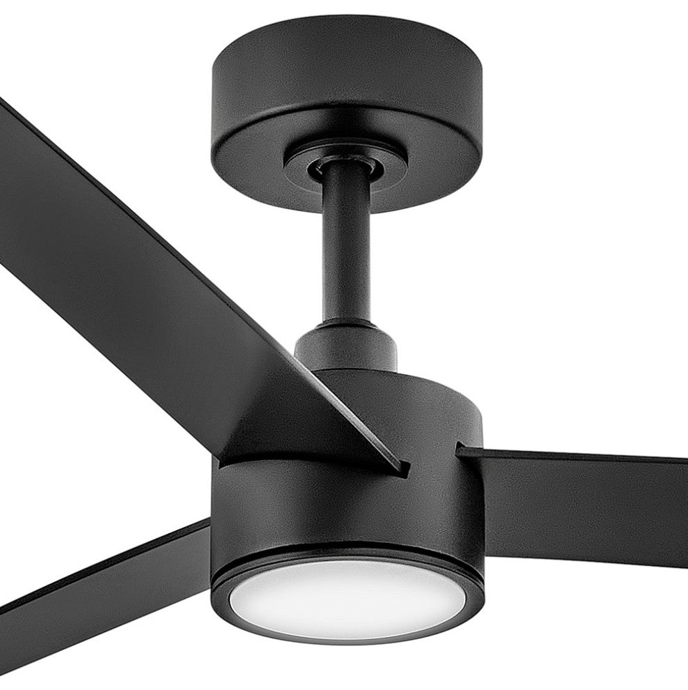 Hinkley Speck 52" Smart Fan, Matte Black