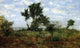 Eugene-Louis Boudin Landscape near Honflrue, Gallery Wrapped Canvas, 18"x27"