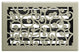 Wonderland Floor Register, Satin Nickel, 6x10