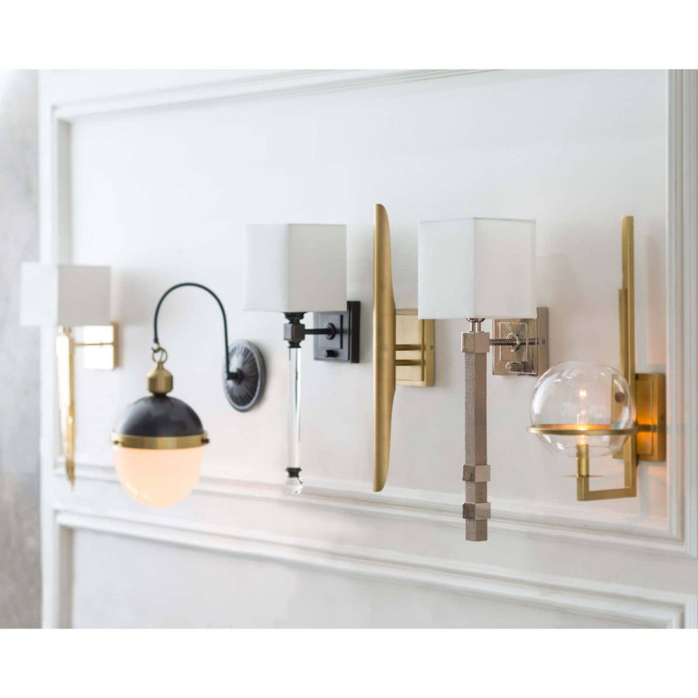 Redford Sconce, Natural Brass