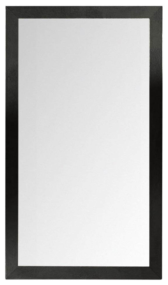 Concordia Mirror 16" Wide, Black Marble, 18"