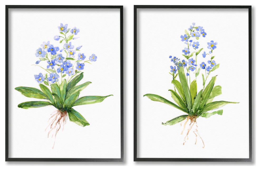 Bluebird Garden Floral Bunch Spring Flower Bouquets,11 x 14