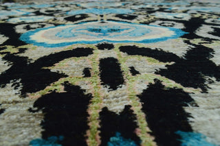 Aria Fine Chobi Elaina Black Rug 8'2"x10'0"