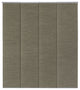 Adjustable Sliding Panel Track Blind 45.8"-86" W x 96" L, Zen, Peppercorn