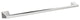 Amerock Blackrock Contemporary Towel Bar, Chrome, 24" Center-to-Center