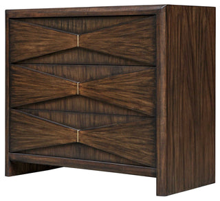 Uttermost Bowtie 3 Drawer Mid-Century Chest