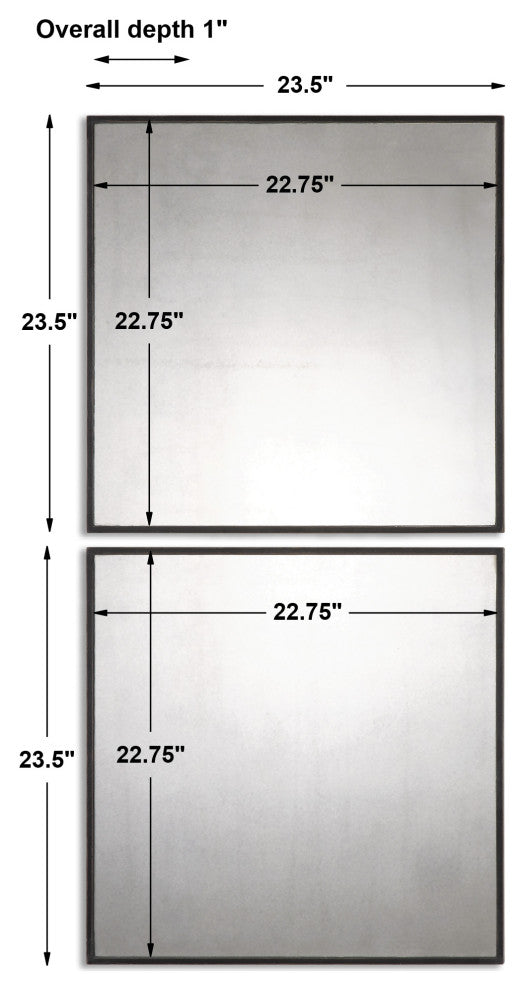 Uttermost Matty Mirrors, Set of 2