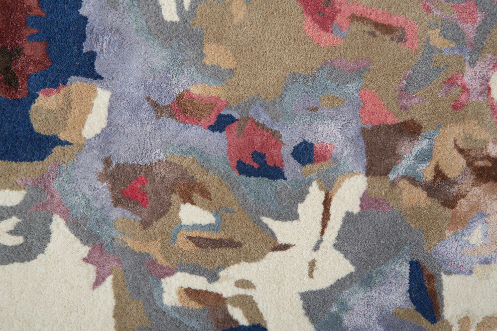 Cerelia R8865 Transitional/Casual Rug, Blue/Multi, 3'6"x5'6"