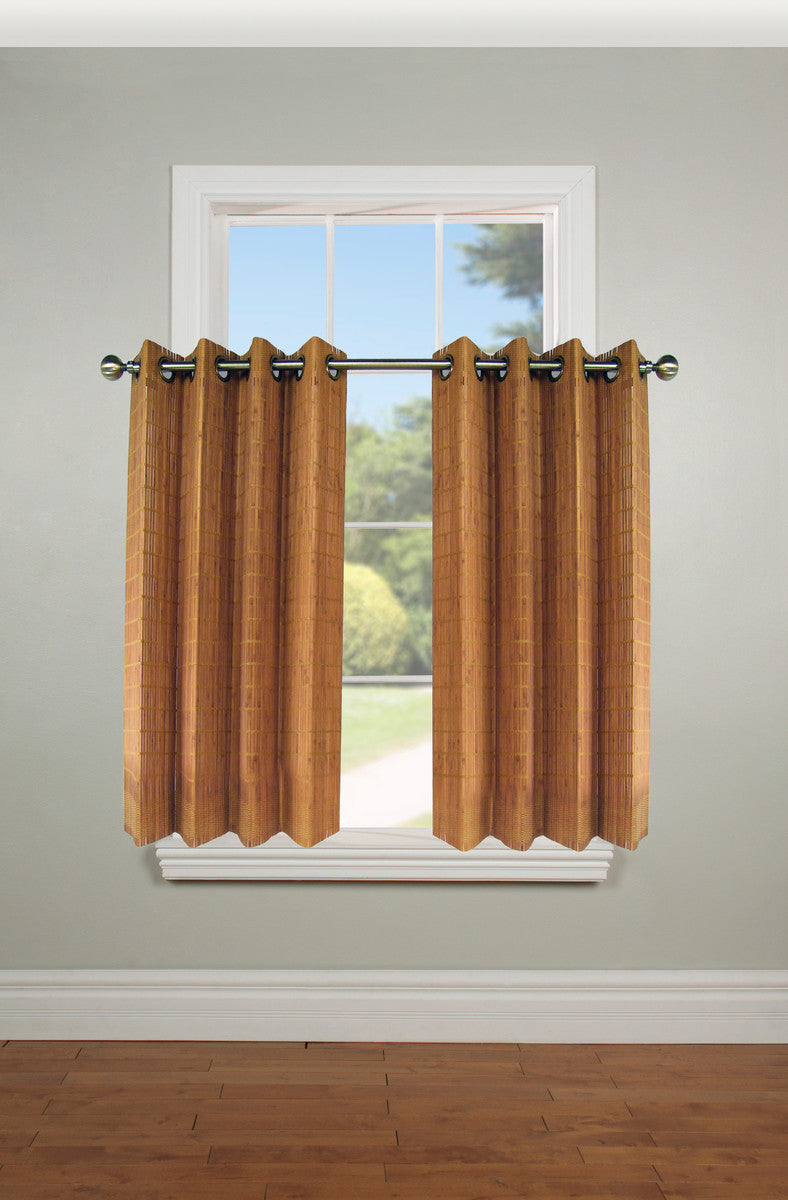 Bamboo Grommet Panel, Teak