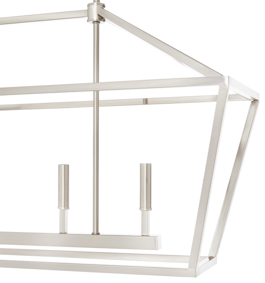 Millennium Lighting Corona 5-Light Pendant, Satin Nickel