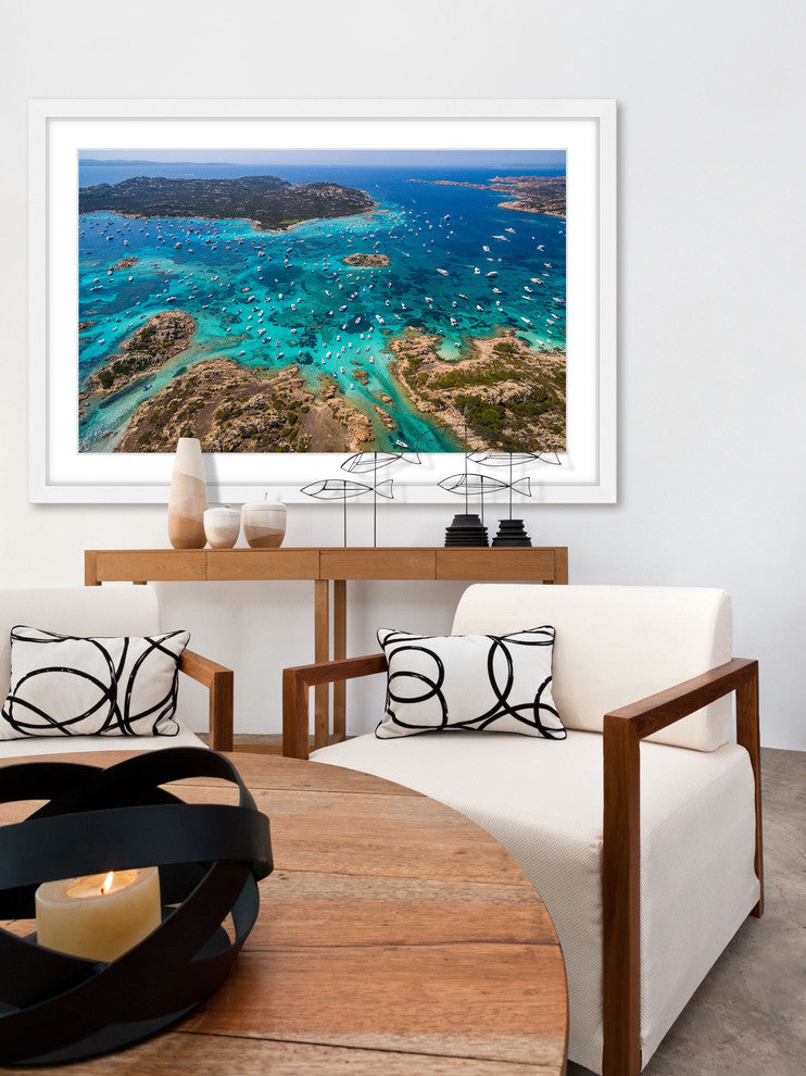 "Boat Party" Framed Painting Print