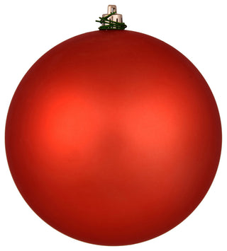 Vickerman N593039DMV 12" Bittersweet Matte Ball Ornament