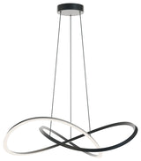 Celeste 32" LED Pendant Light , Black