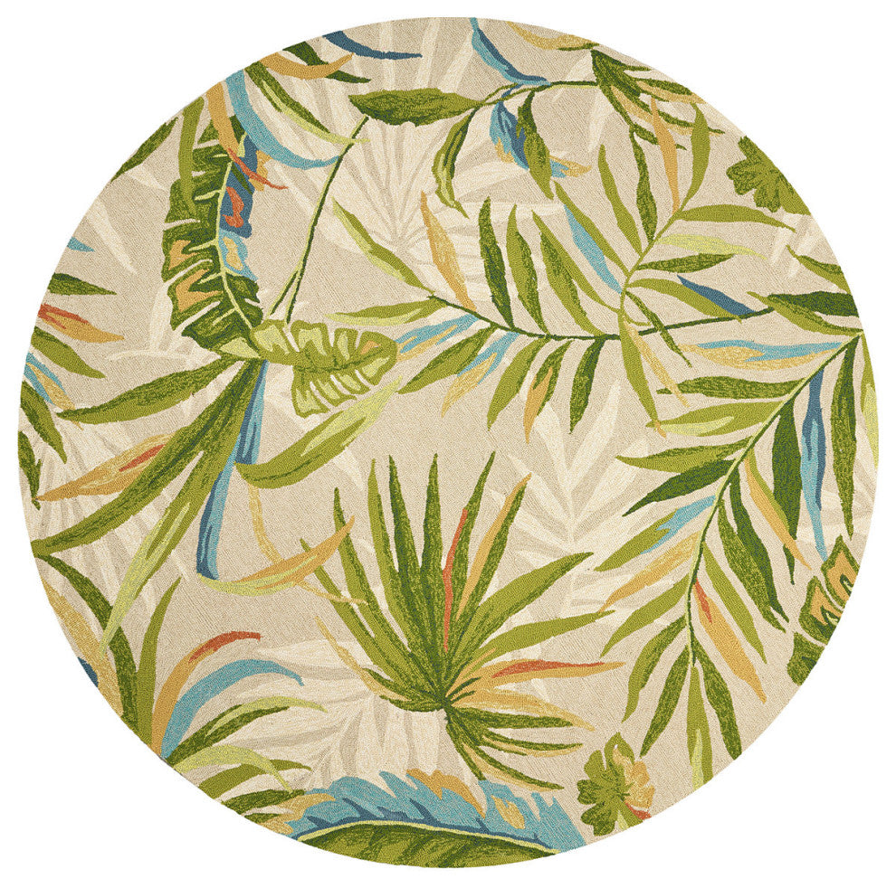 KAS Harbor 4242 Sand Playa Area Rug, 7'6" Round