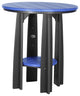 Poly Balcony Table, Blue & Black