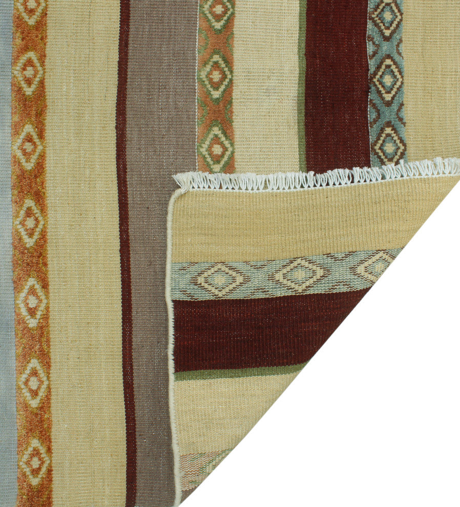 High-Low Kilim Ayobunmi Beige Rug
