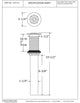 High-Flow Grid Lavatory Drain W, O Overflow Holes, Exposed, Oil Rubbed Bronze