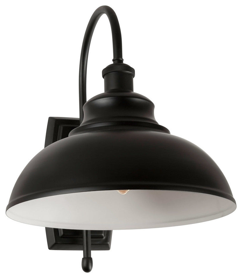 Signature 1 Light Outdoor Wall Light in Black